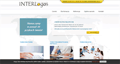 Desktop Screenshot of interlogos.net.pl