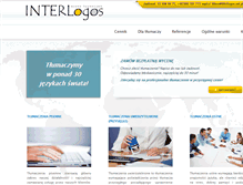 Tablet Screenshot of interlogos.net.pl